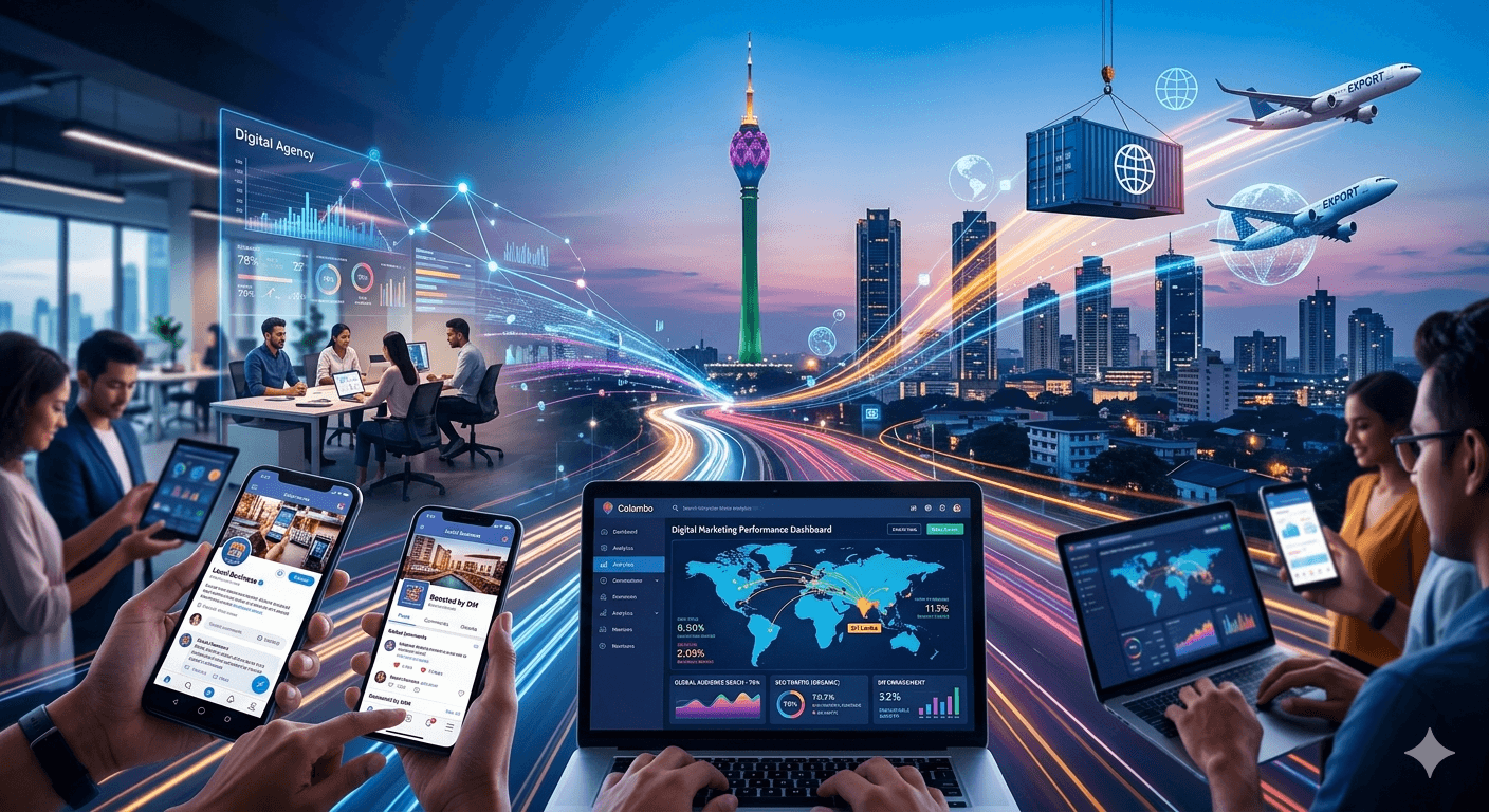 The Impact of Digital Marketing in Sri Lanka: Transforming Businesses in the Digital Age